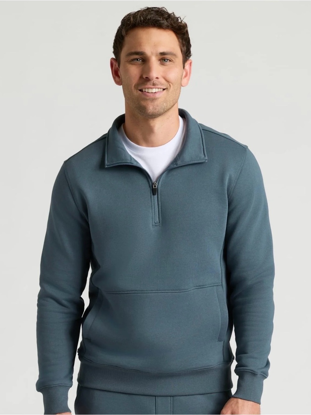 True classic men’s size large Neptune quarter fleece zip sweatshirt new